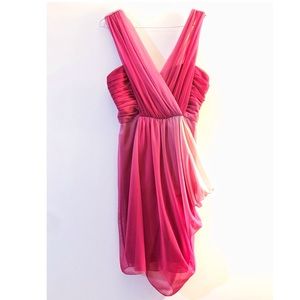 Mesh Ombré MIDI Dress